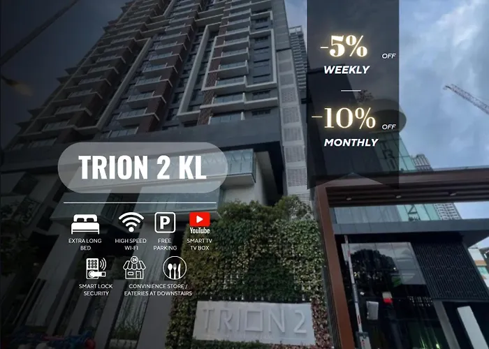 Trion 2, Klcc Trx Ikea At Chan Sow Lin, Kuala Lumpur By One Guesthouse