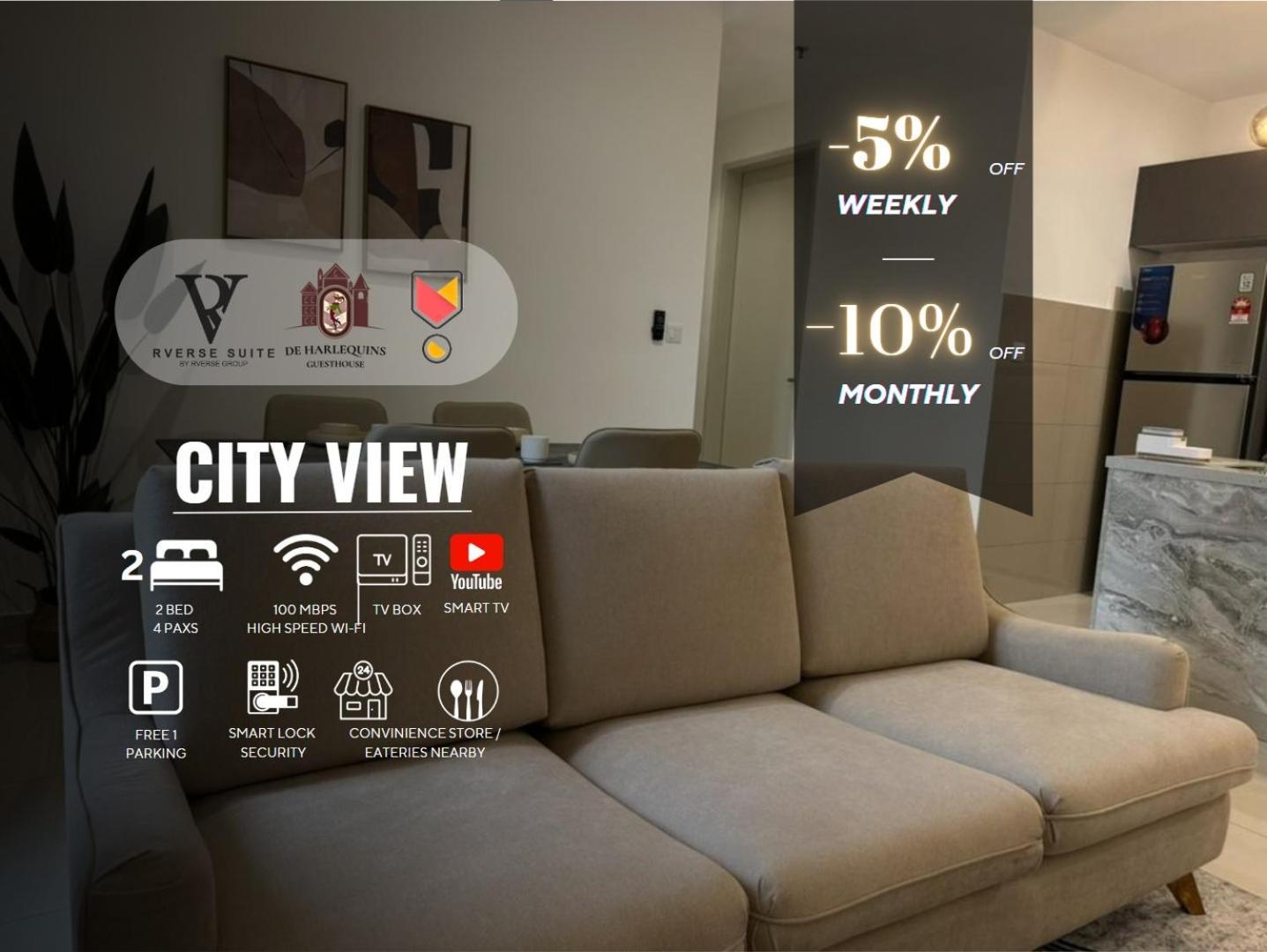 Trion 2, Klcc Trx Ikea At Chan Sow Lin, By One Apartment *